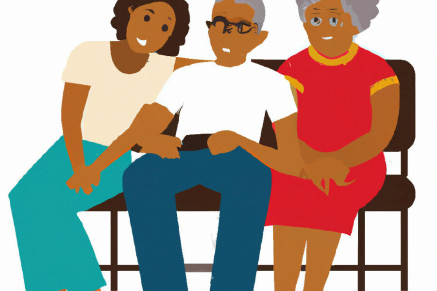 DALL·E 2023 07 05 16.51.42 Color Picture Hispanic Black Family Retirement Cropped
